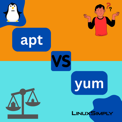 Comparison between apt and yum