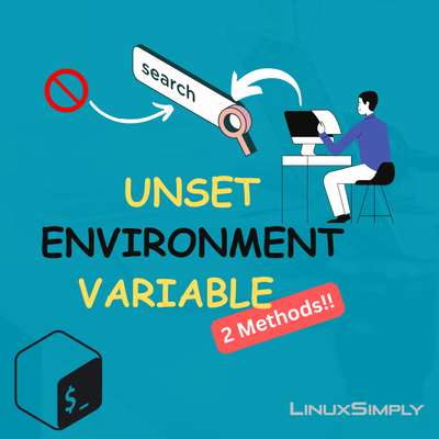 bash unset environment variable