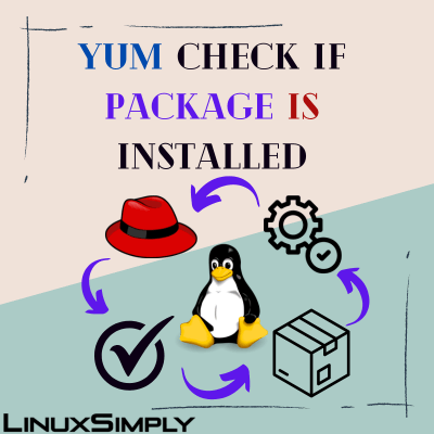 how to use YUM package manager to check if an app package is installed in your Red Hat-based system using command line interface (CLI)