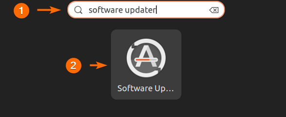  software updater select to update ubuntu repository list 