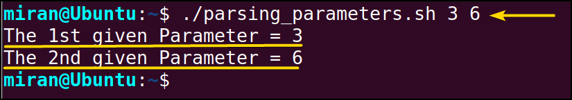 Assigning Command Line Arguments with Bash Parameters