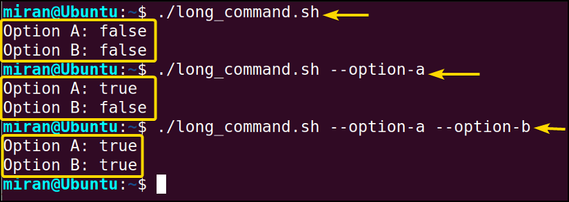  Parsing Long Command-Line Options with the getopt Command in Bash Script