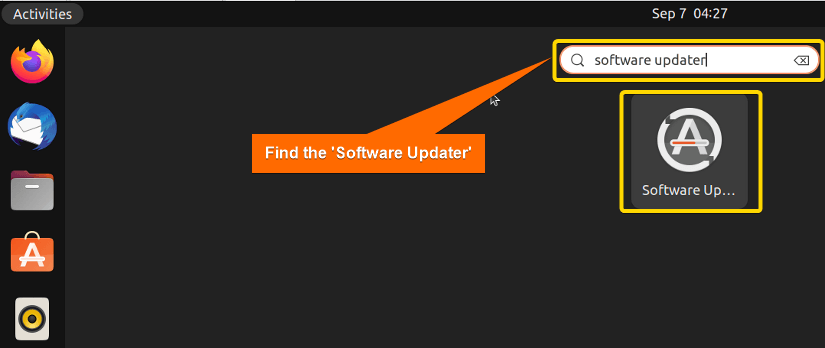 finding software updater to upgrade package in linux