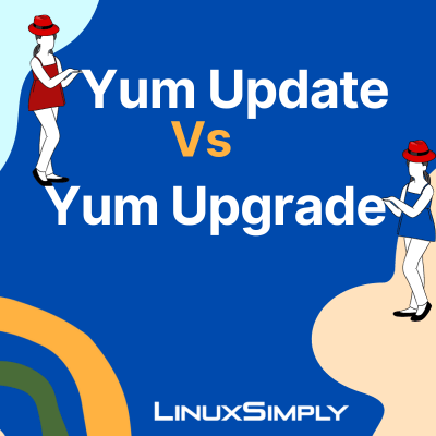 yum update vs upgrade