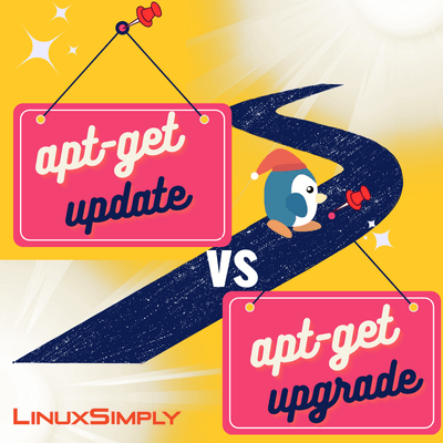 describing the difference between apt-get update and apt-get upgrade