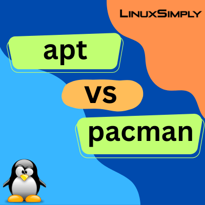 Analyze the package managers apt vs pacman