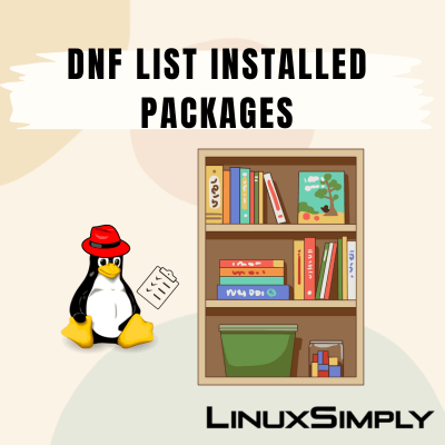 How to use the DNF package manager to list installed packages using the command line interface (CLI) in Red Hat-based Distributions