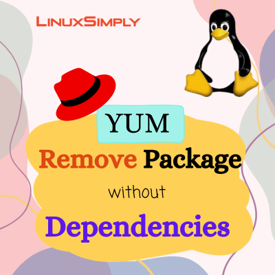 yum remove package without dependencies