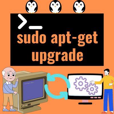 explaining how to upgrade packages with sudo apt-get
