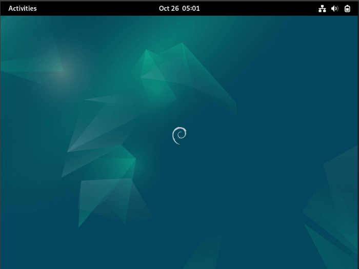Debian desktop