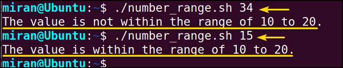 Check if a Number is within a Specific Range