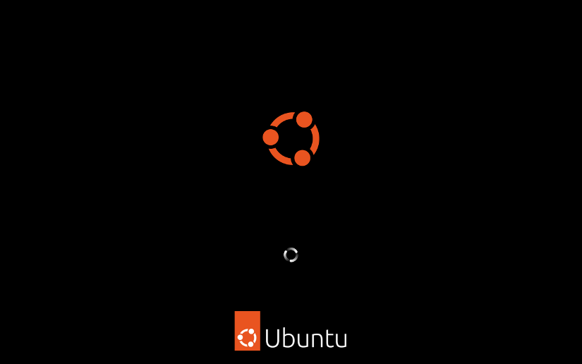ubuntu booting up