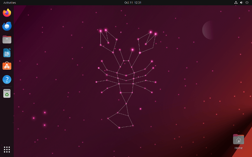 ubuntu interface