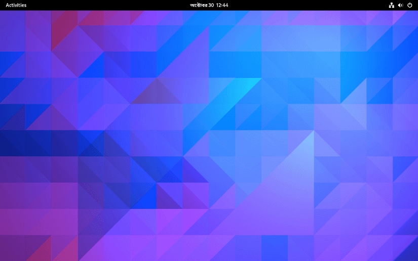gnome ui in arch linux system