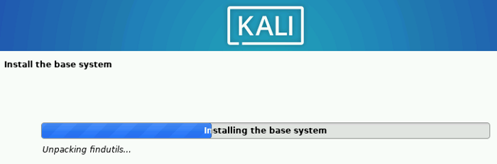  install the base system