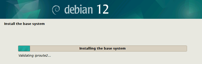 Install the base system