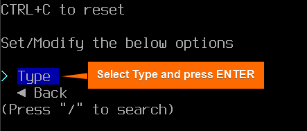 select type from profile