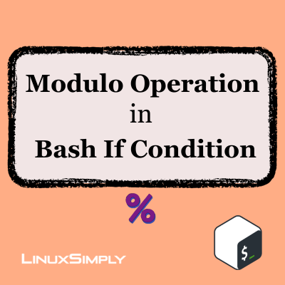 Bash modulo operation in if statement