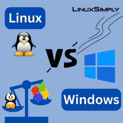 Analyze Linux vs windows in detail.