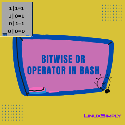 bash bitwise or operator