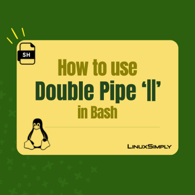 bash double pipe