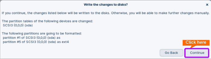 Write the changes