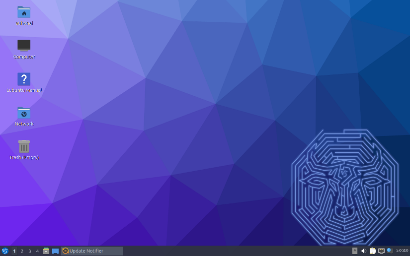 Lubuntu desktop environment