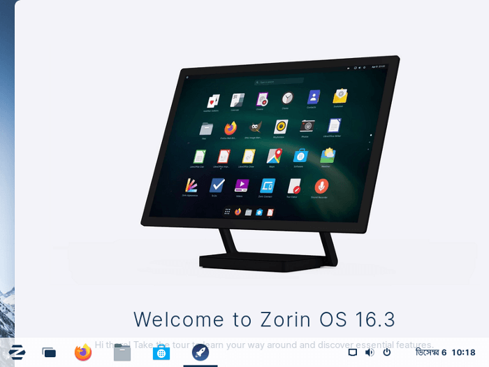 Welcome to Zorin OS
