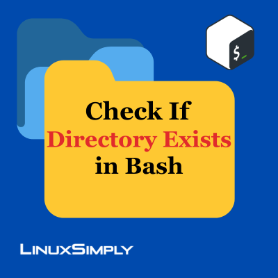 Feature image-Check if directory exists in Bash