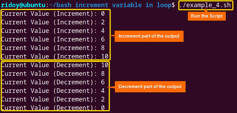"for" Loop with Sequence