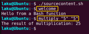 How to Define a Function in Bash [2 Methods] - LinuxSimply