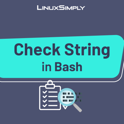 Check string in Bash.