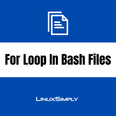 bash for loop files