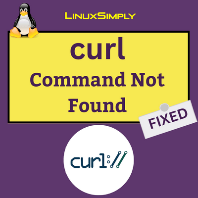 bash curl command not found