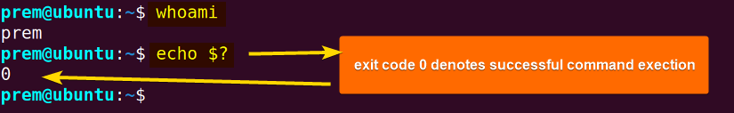 exit code 0 