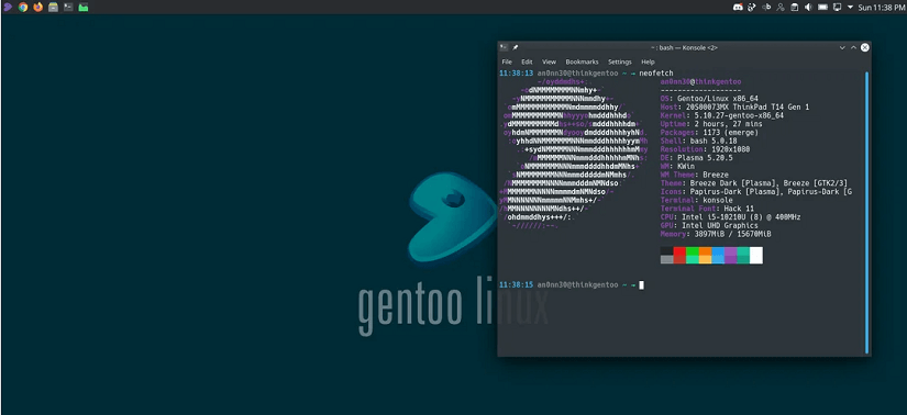 gentoo as best linux distro for permormance