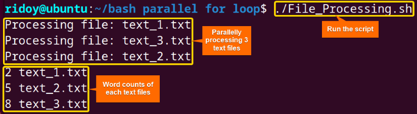 parallel file processing