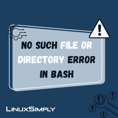 bash no such file or directory