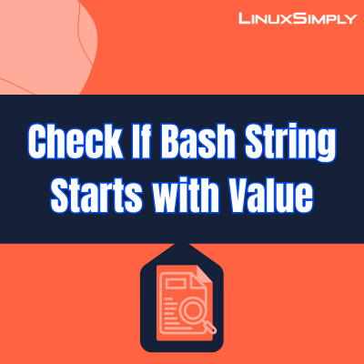 Check if string starts with some value.