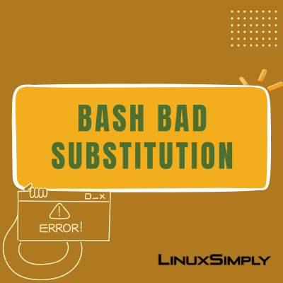 bash bad substitution