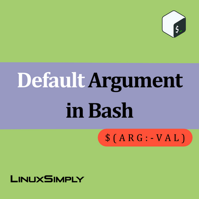 bash default argument