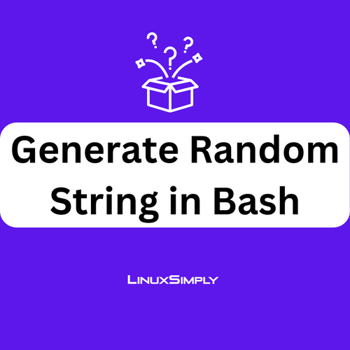 Generate random string bash.