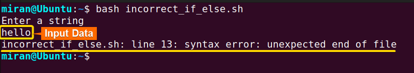 Missing Syntax for Multiple if-else Statements
