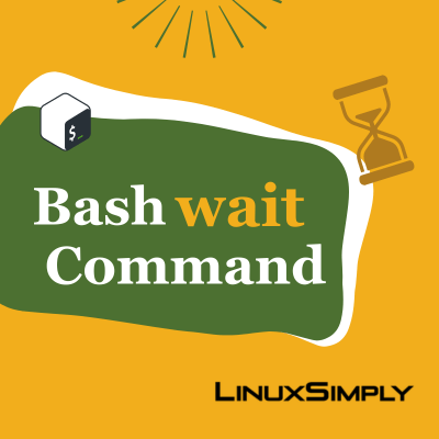 Bash wait command