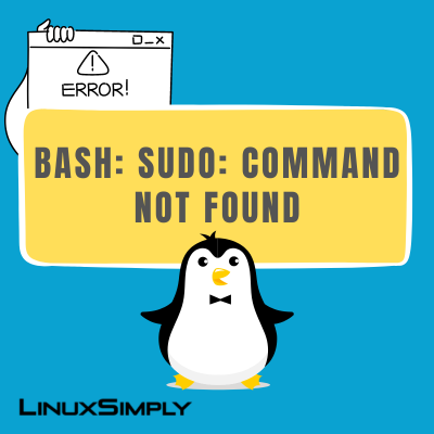 bash sudo command not found