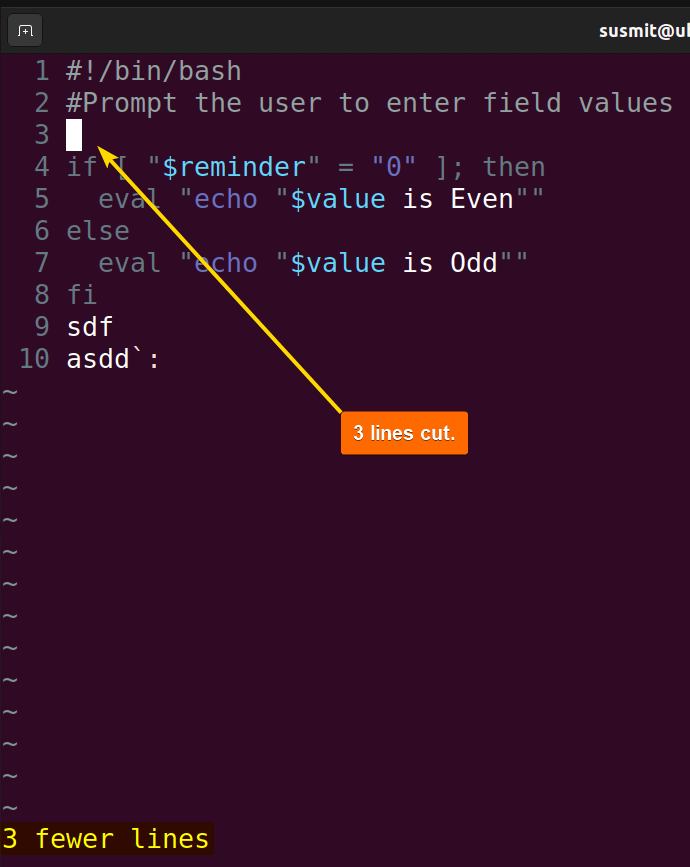 How to Copy, Cut, and Paste Text in Vim? [All Cases] - LinuxSimply