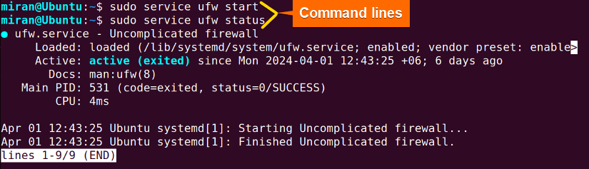 Replacing systemctl with service command