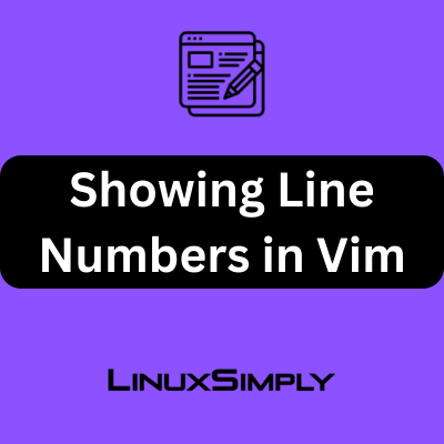 Vim show line numbers.