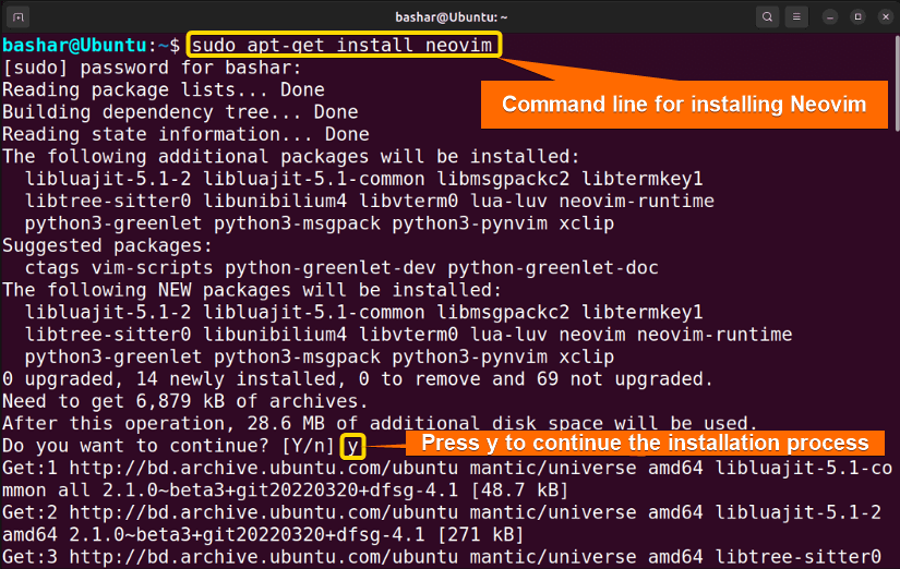 2 installing the Neovim text editor in Linux