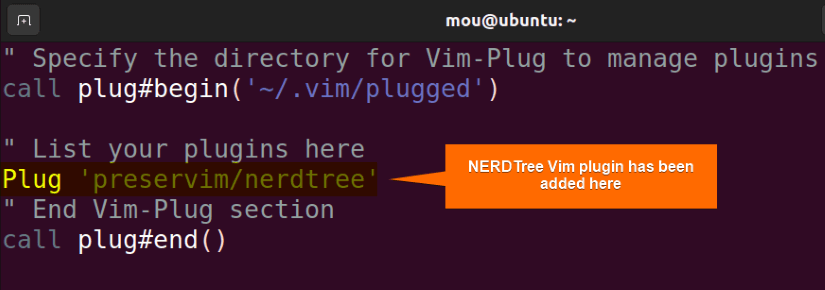 installing vim plugin